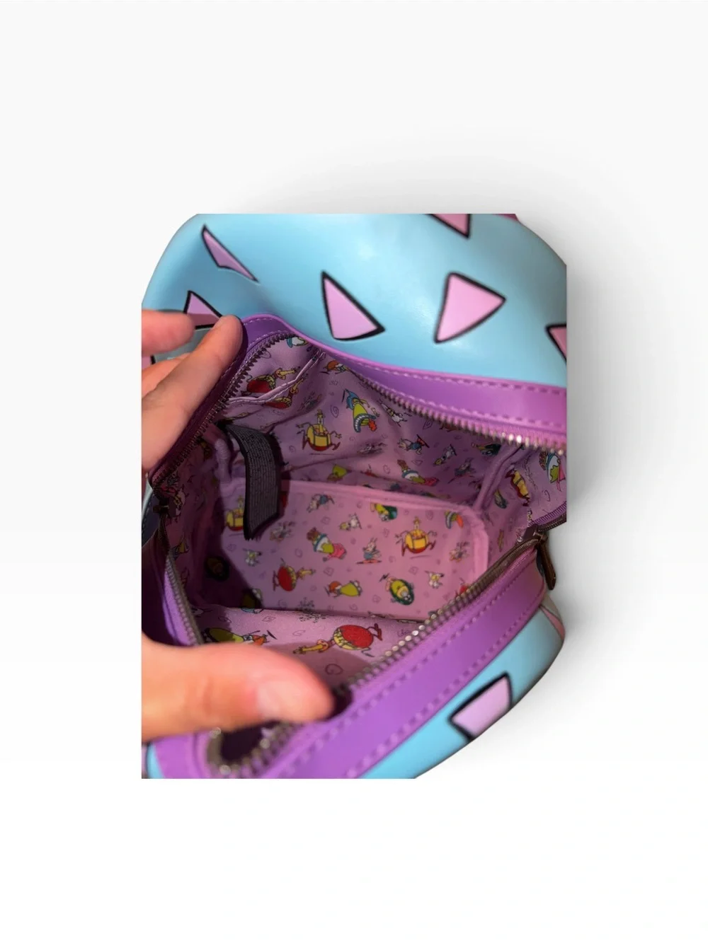 Nickelodeon Loungefly Rocko's Modern Life Lenticular Mini Backpack & Wallet Set
